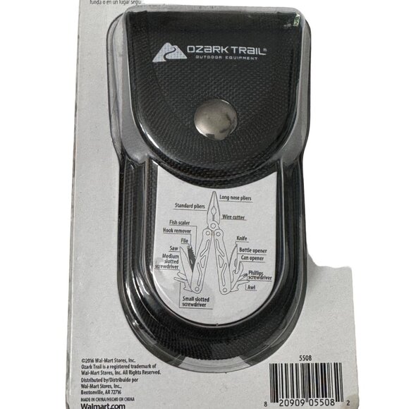 Ozark Trail 14-In-1 Multitool With SheathGift Stocking Stuffer Christmas New - Picture 5 of 7
